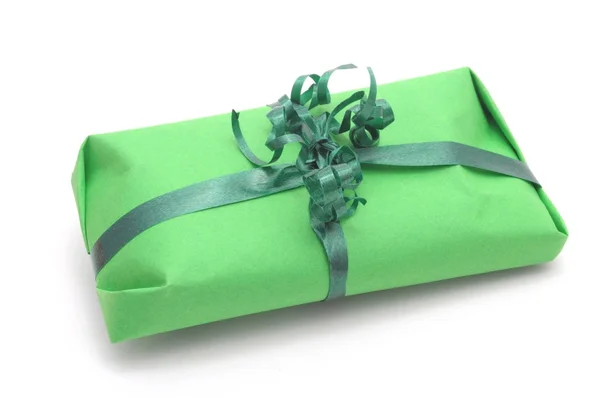 Grön gåva — Stockfoto