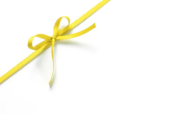 Gift ribbon with bow — Stock Photo, Image