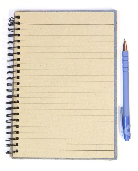 Open notebook page — Stock Photo, Image