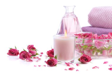 gül yaprakları ile Spa