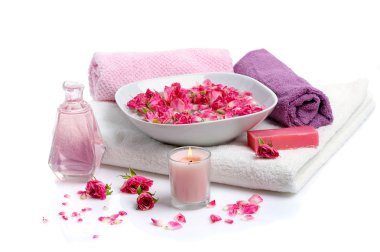 gül yaprakları ile Spa