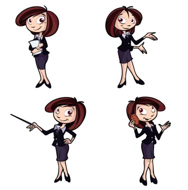 Business woman clipart