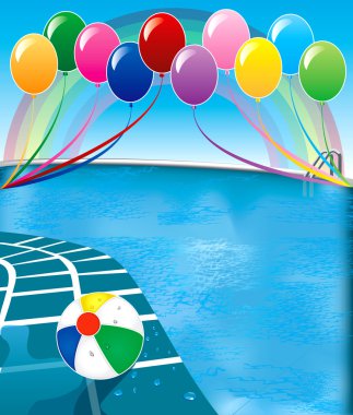 Pool Party clipart