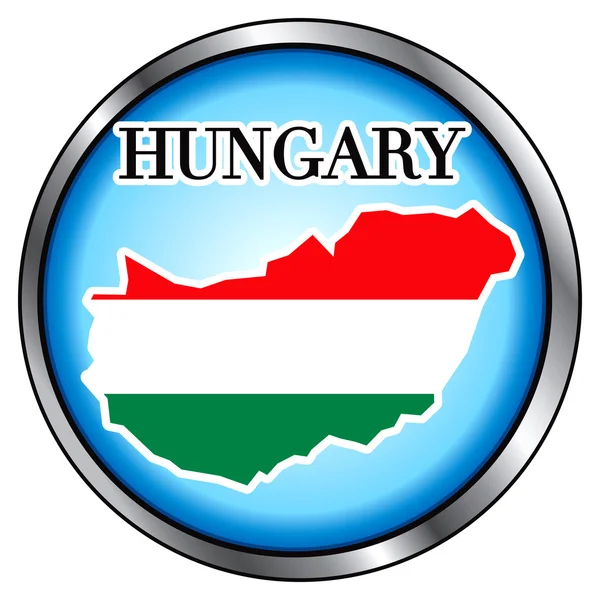 匈牙利圆形按钮 — 图库矢量图片