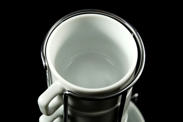 Kavárna poháry — Stock fotografie