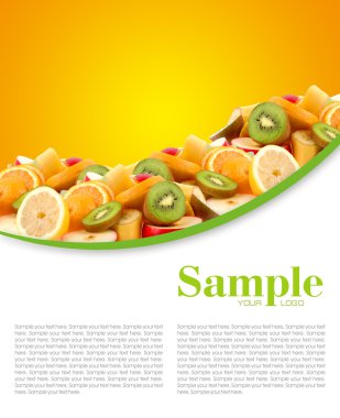 Fruit mix clipart