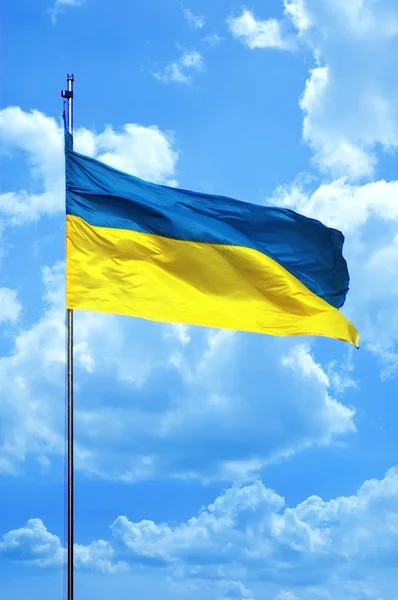 Flaga narodowa Ukrainy — Zdjęcie stockowe