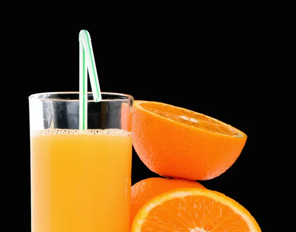 Orangensaft von Orange — Stockfoto