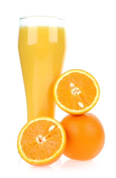 Χυμό πορτοκαλιού πορτοκαλί — Φωτογραφία Αρχείου