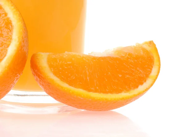 Χυμό πορτοκαλιού πορτοκαλί — Φωτογραφία Αρχείου