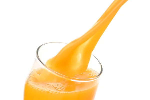 Succo d'arancia di arancione — Foto Stock