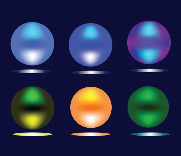 Multi-colored spheres — Stock Photo, Image