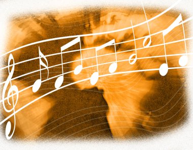 Musical notes clipart