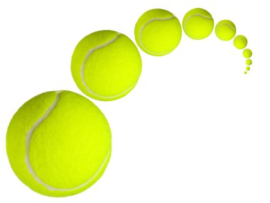 Tennis balls clipart