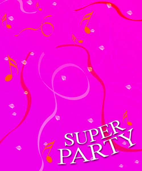 Super party background — Stock Photo, Image