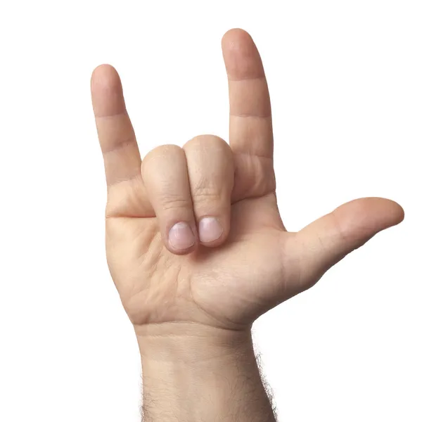 Peace hand — Stock Photo, Image