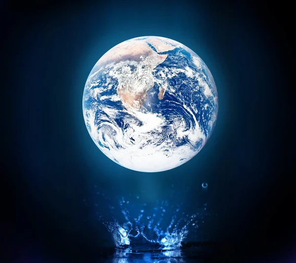 Mundo Azul — Fotografia de Stock