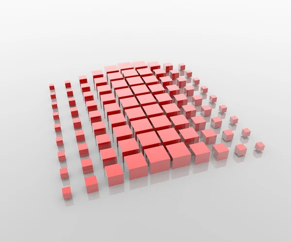 3d cubes — Stock Photo, Image