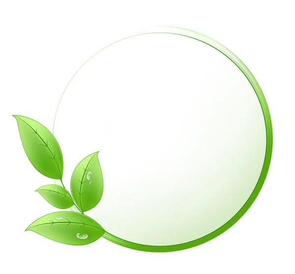 Green eco background — Stock Photo, Image