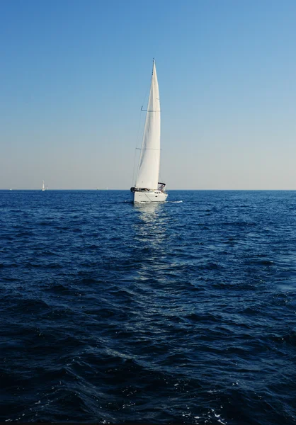 地中海のヨット. — ストック写真