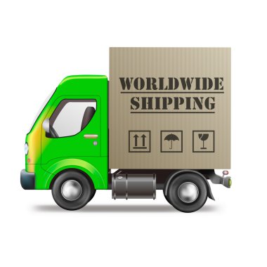 Worldwide shipping clipart