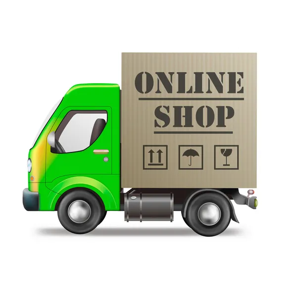 Online winkel — Stockfoto