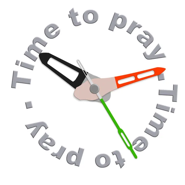 Tijd om te bidden — Stockfoto