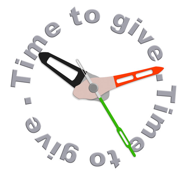 Time to give