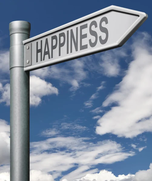 Road to happiness — Stock Photo, Image