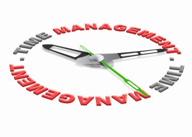 Time management clipart