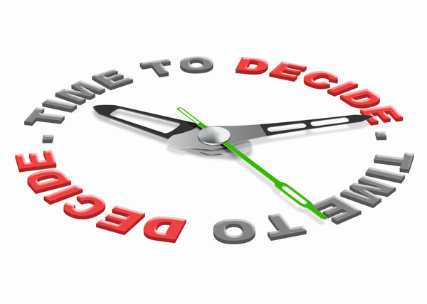 Время принять решение
