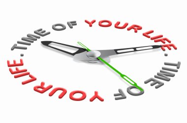 Time of your life clipart