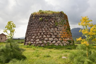 Nuraghe kule Sardunya İtalya