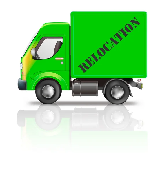 Relocation truck — Stock Photo, Image