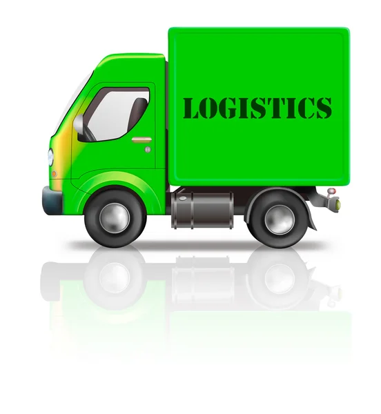 Camión logístico —  Fotos de Stock