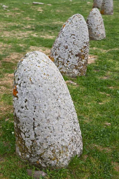 Menhir Sardynii megalith kamień — Zdjęcie stockowe