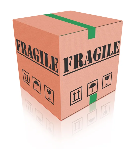 Pacote frágil — Fotografia de Stock