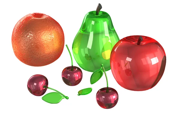 Modele szkła owoców — Zdjęcie stockowe