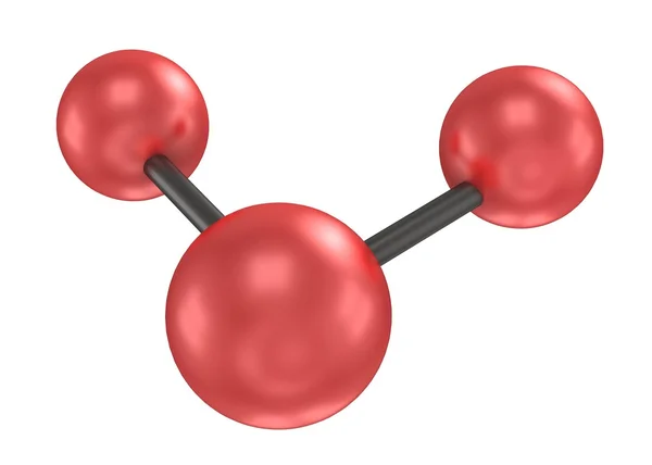 Moléculas de água H2O — Fotografia de Stock