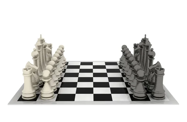 stock image 3d chess background