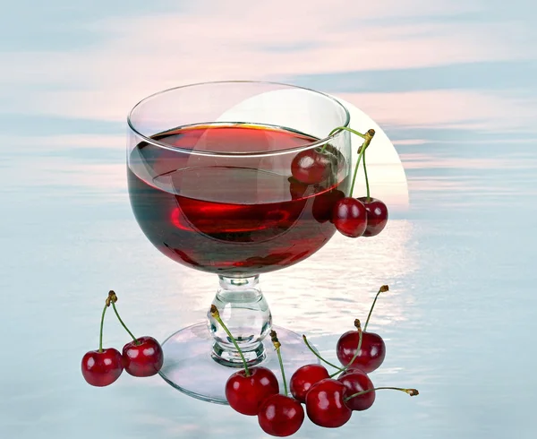 Cherrry 果汁 — 图库照片