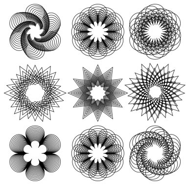 Spirals clipart