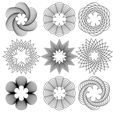 Spirals clipart