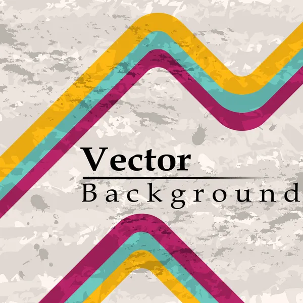 Tři linie grunge pozadí — Stockový vektor