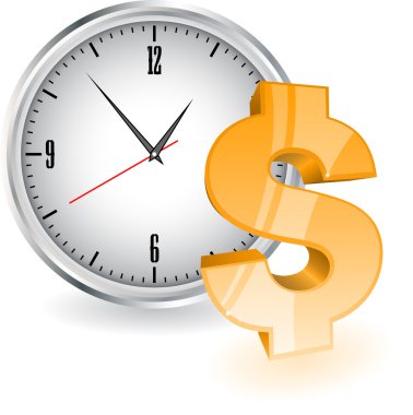 Time is money clipart