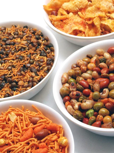 stock image Indian snacks