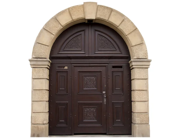 Антикварные двери — стоковое фото