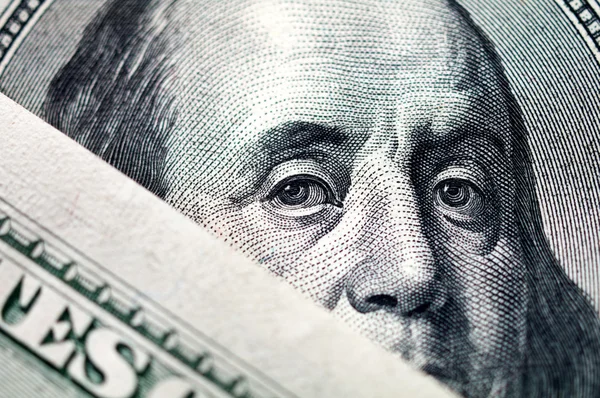Close up of dollar bill — Stock Photo, Image