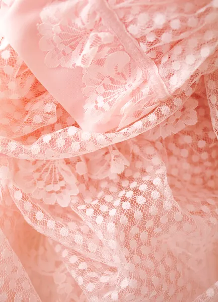 Pink vintage lace — Stock Photo, Image