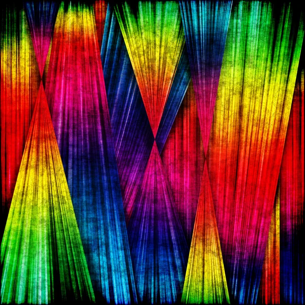 지저분한 다채로운 줄무늬 — 스톡 사진